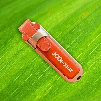 PU Leather Case USB Thumbdrive